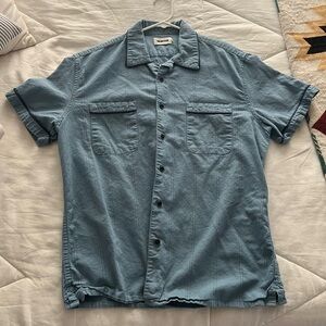 Taylor Stitch Short Sleeve Camp Collar Shirt